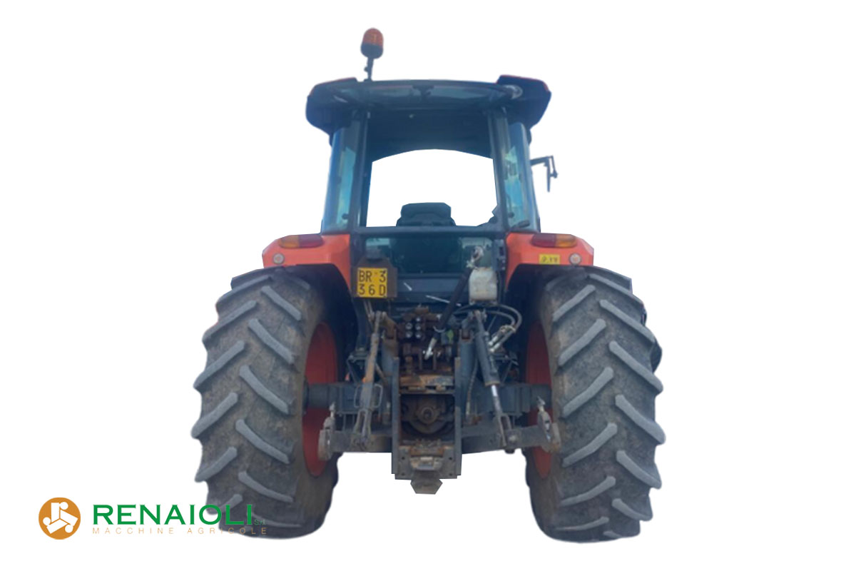 TRATTORE GOMMATO 113 CV M 9960 DTHQ KUBOTA + CARICATORE FRONTALE LA 1354 KUBOTA (DW10138) 5 TRATTORE GOMMATO 113 CV M 9960 DTHQ KUBOTA + CARICATORE FRONTALE LA 1354 KUBOTA (DW10138) - immagine 5