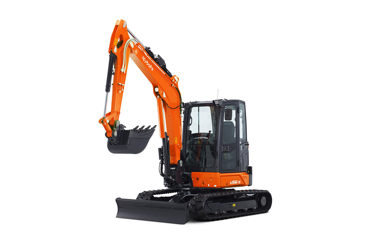 MINIESCAVATORE U56-5 KGLS2 VERSIONE LUSSO KUBOTA 1 MINIESCAVATORE U56-5 KGLS2 VERSIONE LUSSO KUBOTA