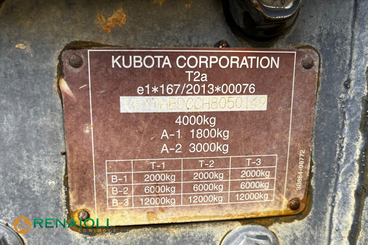 TRATTORE GOMMATO 105 CV M5101 DTNQ KUBOTA (KE8469) 11 TRATTORE GOMMATO 105 CV M5101 DTNQ KUBOTA (KE8469) - immagine 11