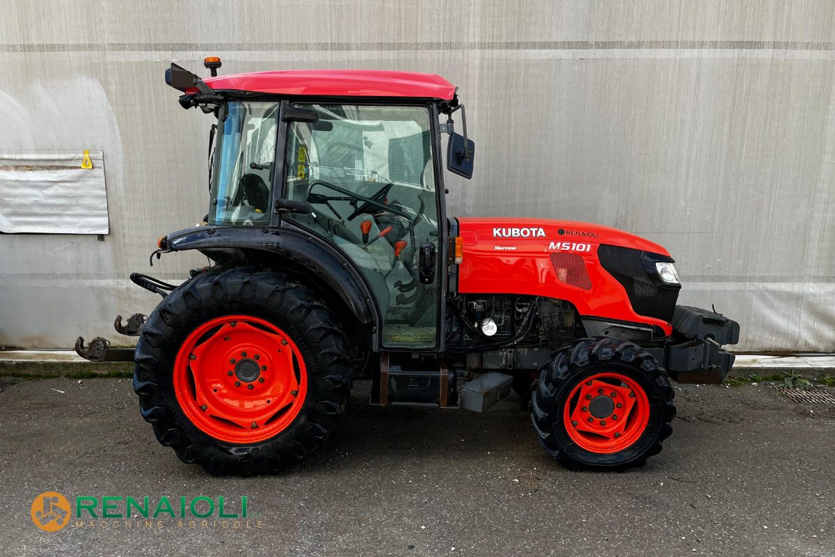 TRATTORE GOMMATO 105 CV M5101 DTNQ KUBOTA (KE8469) 5 TRATTORE GOMMATO 105 CV M5101 DTNQ KUBOTA (KE8469) - immagine 5