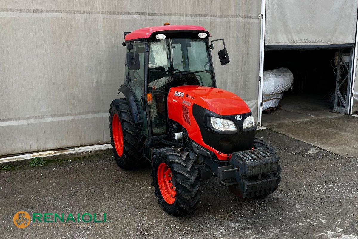 TRATTORE GOMMATO 105 CV M5101 DTNQ KUBOTA (KE8469) 3 TRATTORE GOMMATO 105 CV M5101 DTNQ KUBOTA (KE8469) - immagine 3