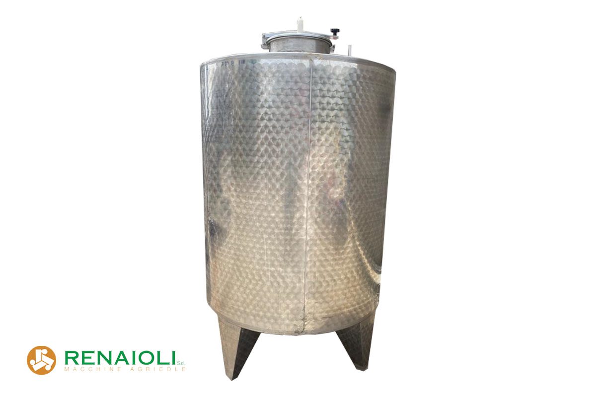 BOTTE INOX 2000 LT TIPO VIBO B TOSCANA INOX (SG1284) 3 BOTTE INOX 2000 LT TIPO VIBO B TOSCANA INOX (SG1284) - immagine 3