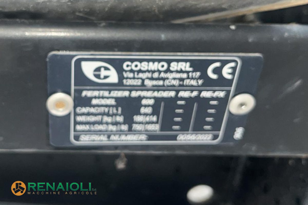 SPANDICONCIME RE-F INOX 600 + CONVOGLIATORE COSMO (OV10222) 6 SPANDICONCIME RE-F INOX 600 + CONVOGLIATORE COSMO (OV10222) - immagine 6