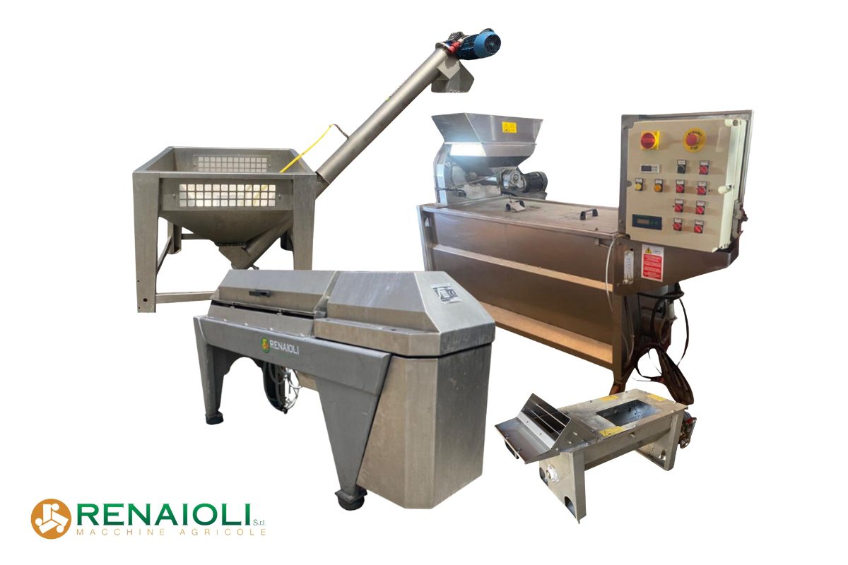 FRANTOIO AZIENDALE OLIOMIO 200 FS 2 MORI-TEM (SG1284) 1 FRANTOIO AZIENDALE OLIOMIO 200 FS 2 MORI-TEM (SG1284)