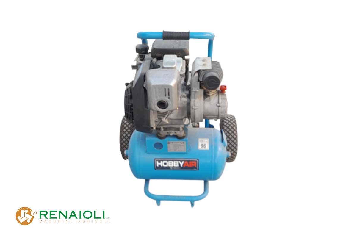 MOTOCOMPRESSORE HOBBY AIR + ABBACCHIATORE CAMPAGNOLA (SM3193) 3 MOTOCOMPRESSORE HOBBY AIR + ABBACCHIATORE CAMPAGNOLA (SM3193) - immagine 3