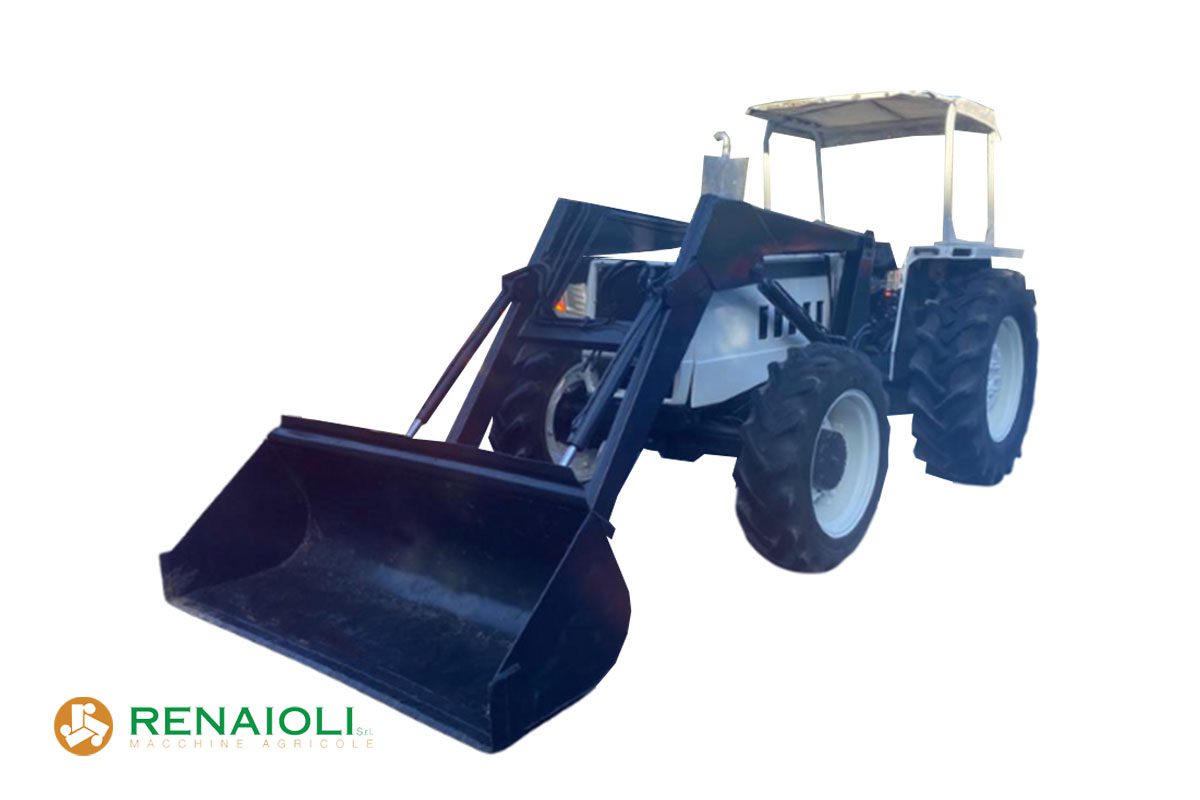 TRATTORE GOMMATO 67 CV TIPO 654 DT + CARICATORE FRONTALE LAMBORGHINI (IP9974) 1 TRATTORE GOMMATO 67 CV TIPO 654 DT + CARICATORE FRONTALE LAMBORGHINI (IP9974)