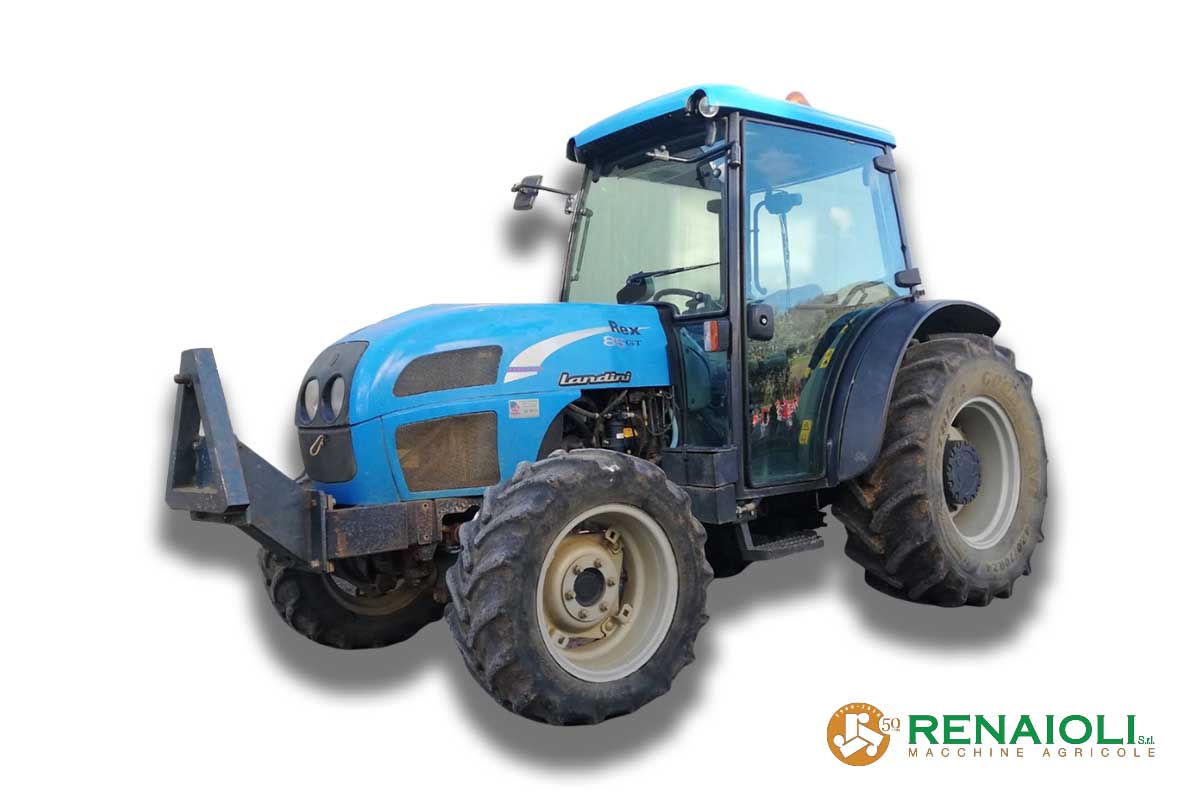 TRATTORE GOMMATO REX 85 GT LANDINI (AG9017) 1 TRATTORE GOMMATO REX 85 GT LANDINI (AG9017)