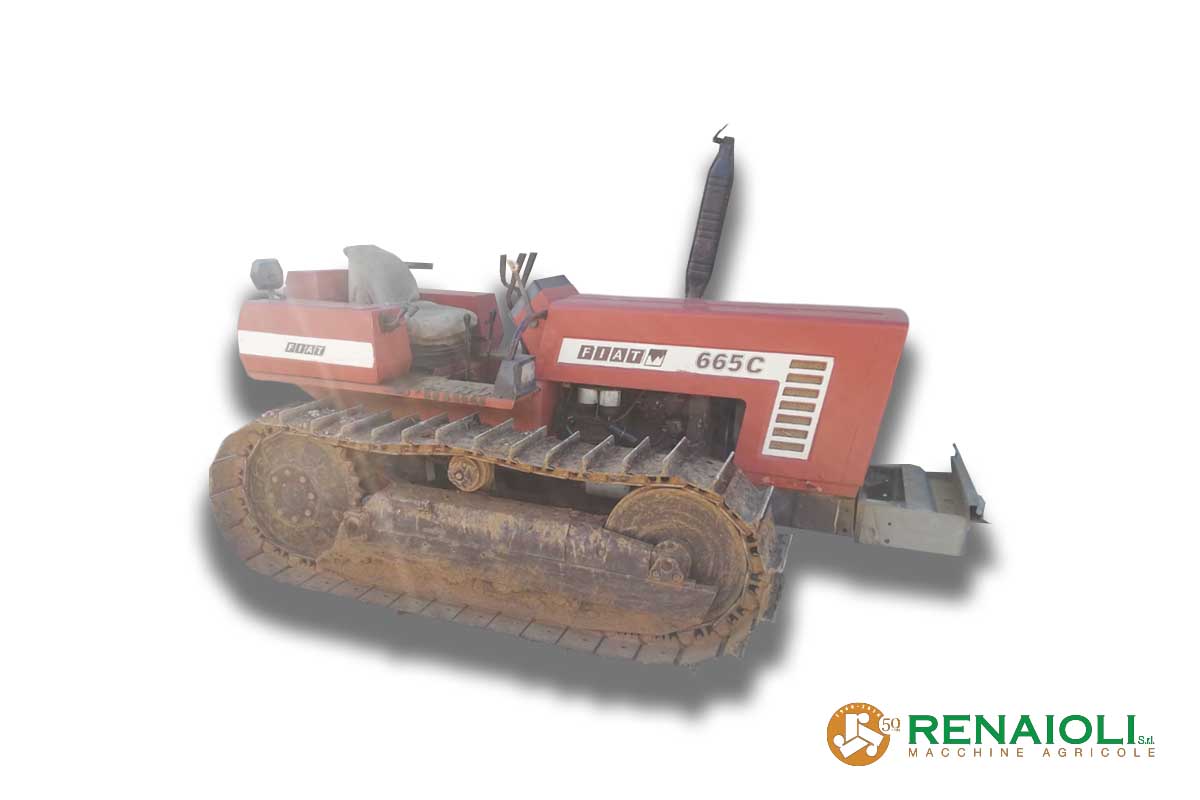 TRATTORE CINGOLATO 665 C FIAT (MP9198) 1 TRATTORE CINGOLATO 665 C FIAT (MP9198)