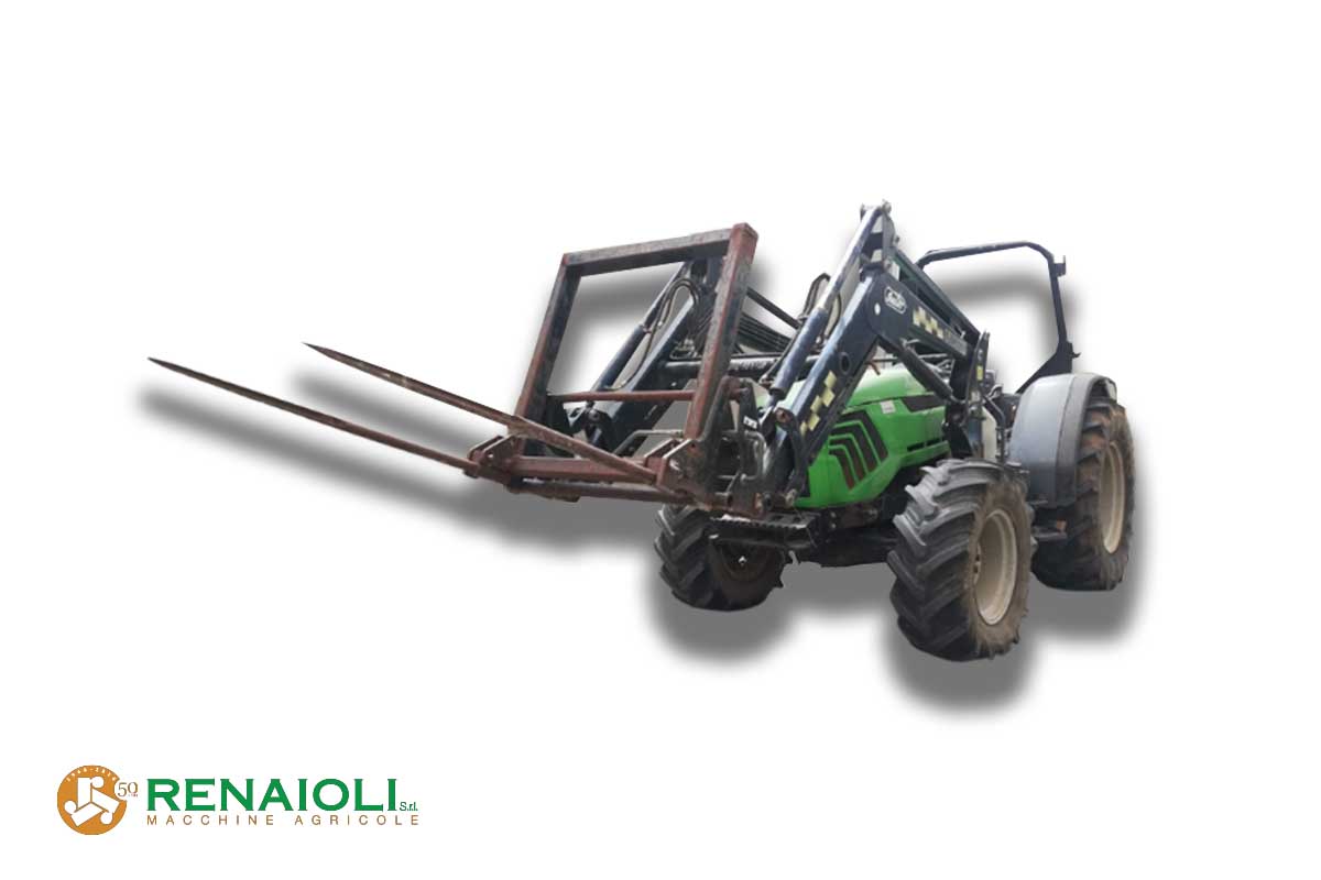TRATTORE GOMMATO AGROPLUS 77 DEUTZ FAHR+CARICATORE FRONTALE ANGELONI (SD9697) 1 TRATTORE GOMMATO AGROPLUS 77 DEUTZ FAHR+CARICATORE FRONTALE ANGELONI (SD9697)
