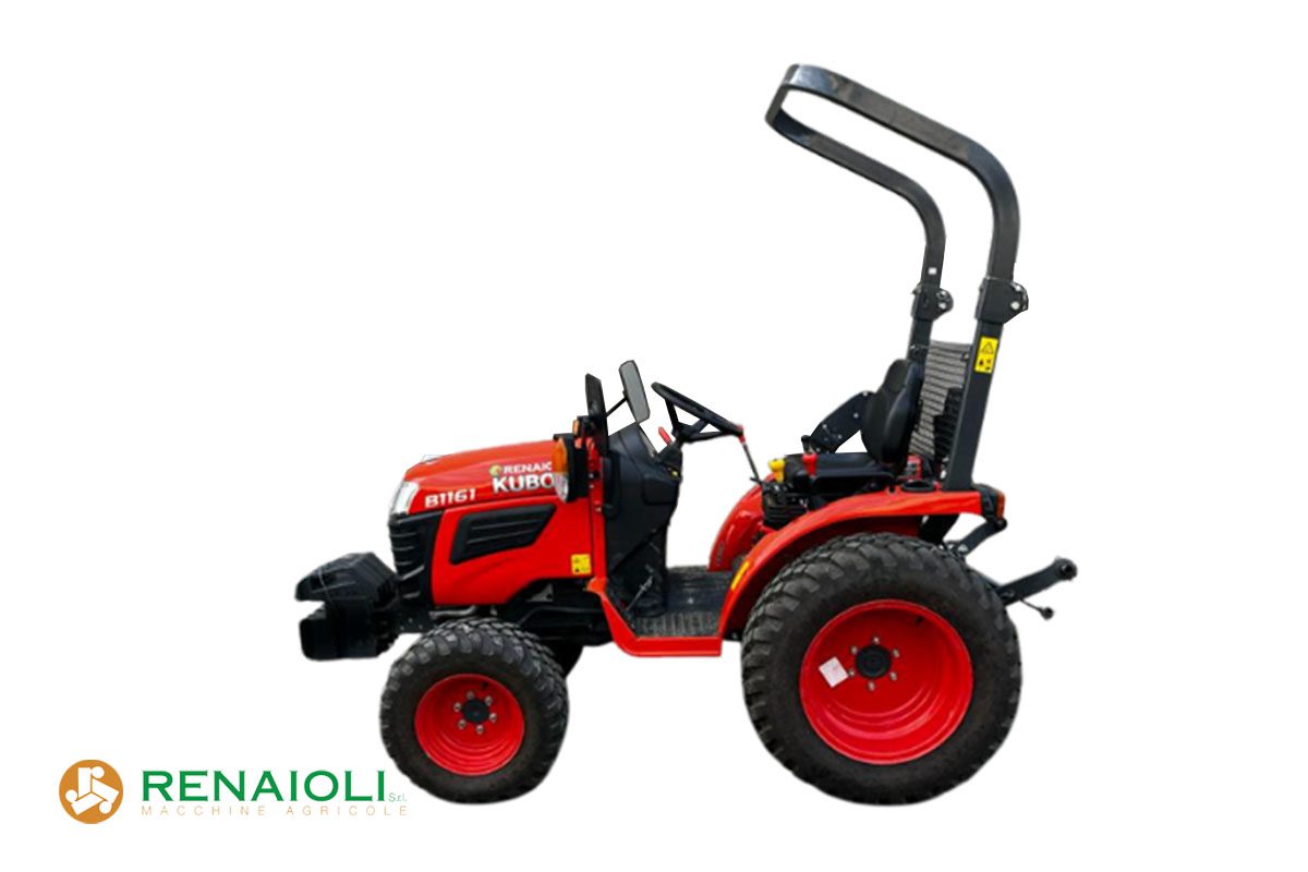 TRATTORE GOMMATO 16 CV TIPO B1161 KUBOTA (GG2955) 3 TRATTORE GOMMATO 16 CV TIPO B1161 KUBOTA (GG2955) - immagine 3