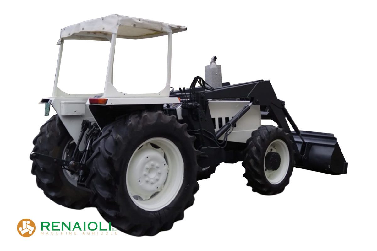 TRATTORE GOMMATO 67 CV TIPO 654 DT + CARICATORE FRONTALE LAMBORGHINI (IP9974) 4 TRATTORE GOMMATO 67 CV TIPO 654 DT + CARICATORE FRONTALE LAMBORGHINI (IP9974) - immagine 4
