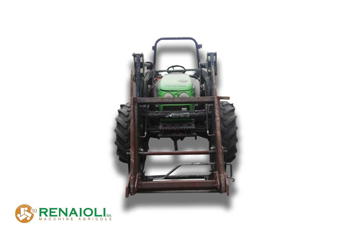 TRATTORE GOMMATO AGROPLUS 77 DEUTZ FAHR+CARICATORE FRONTALE ANGELONI (SD9697) 4 TRATTORE GOMMATO AGROPLUS 77 DEUTZ FAHR+CARICATORE FRONTALE ANGELONI (SD9697) - immagine 4