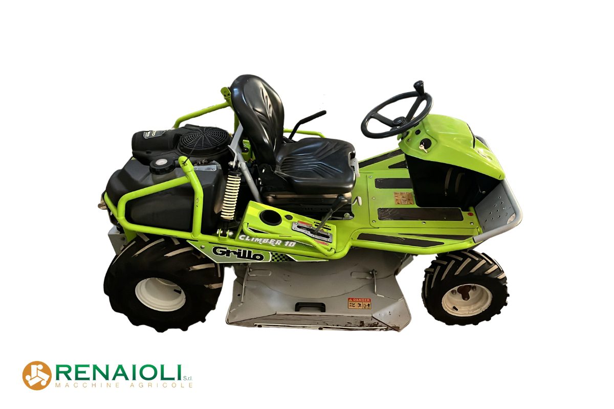 TRATTORINO TRINCIATOSAERBA CLIMBER 10 AWD 27 GRILLO (IM9468) 3 TRATTORINO TRINCIATOSAERBA CLIMBER 10 AWD 27 GRILLO (IM9468) - immagine 3