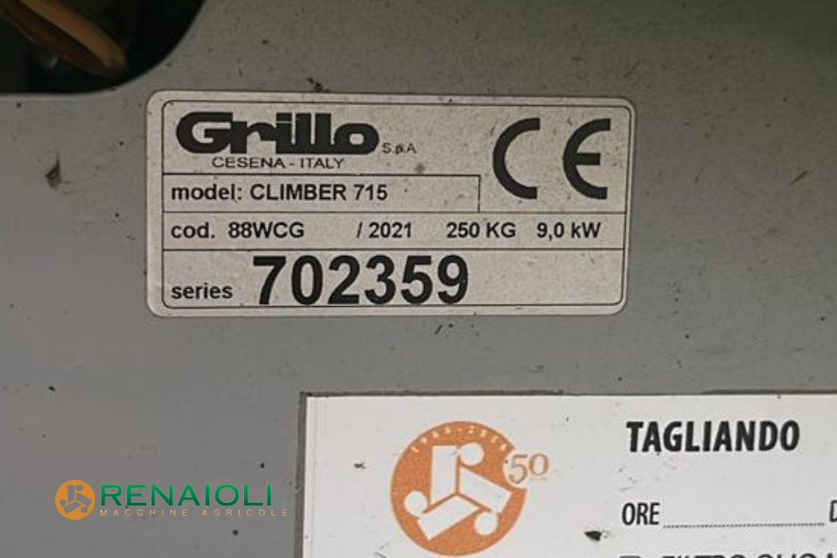 TRATTORINO TRINCIATOSAERBA CLIMBER 7.15 GRILLO (BC9856) 6 TRATTORINO TRINCIATOSAERBA CLIMBER 7.15 GRILLO (BC9856) - immagine 6
