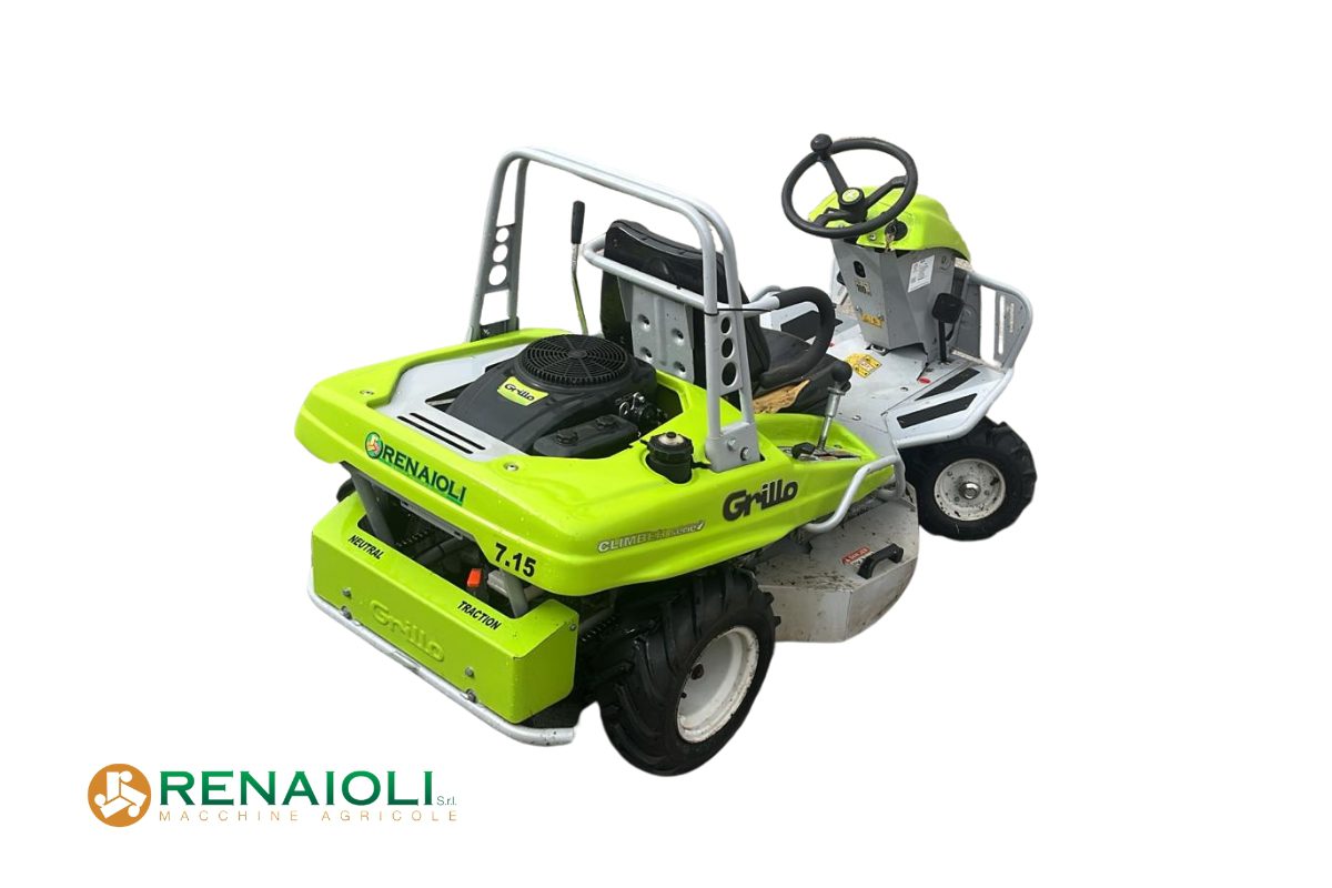 TRATTORINO TRINCIATOSAERBA CLIMBER 7.15 GRILLO (BC9856) 5 TRATTORINO TRINCIATOSAERBA CLIMBER 7.15 GRILLO (BC9856) - immagine 5