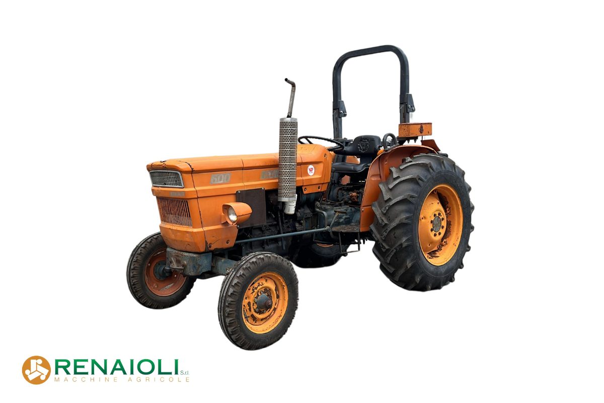 TRATTORE GOMMATO 60 CV MOD. 600 FIAT (BS10873) 3 TRATTORE GOMMATO 60 CV MOD. 600 FIAT (BS10873) - immagine 3