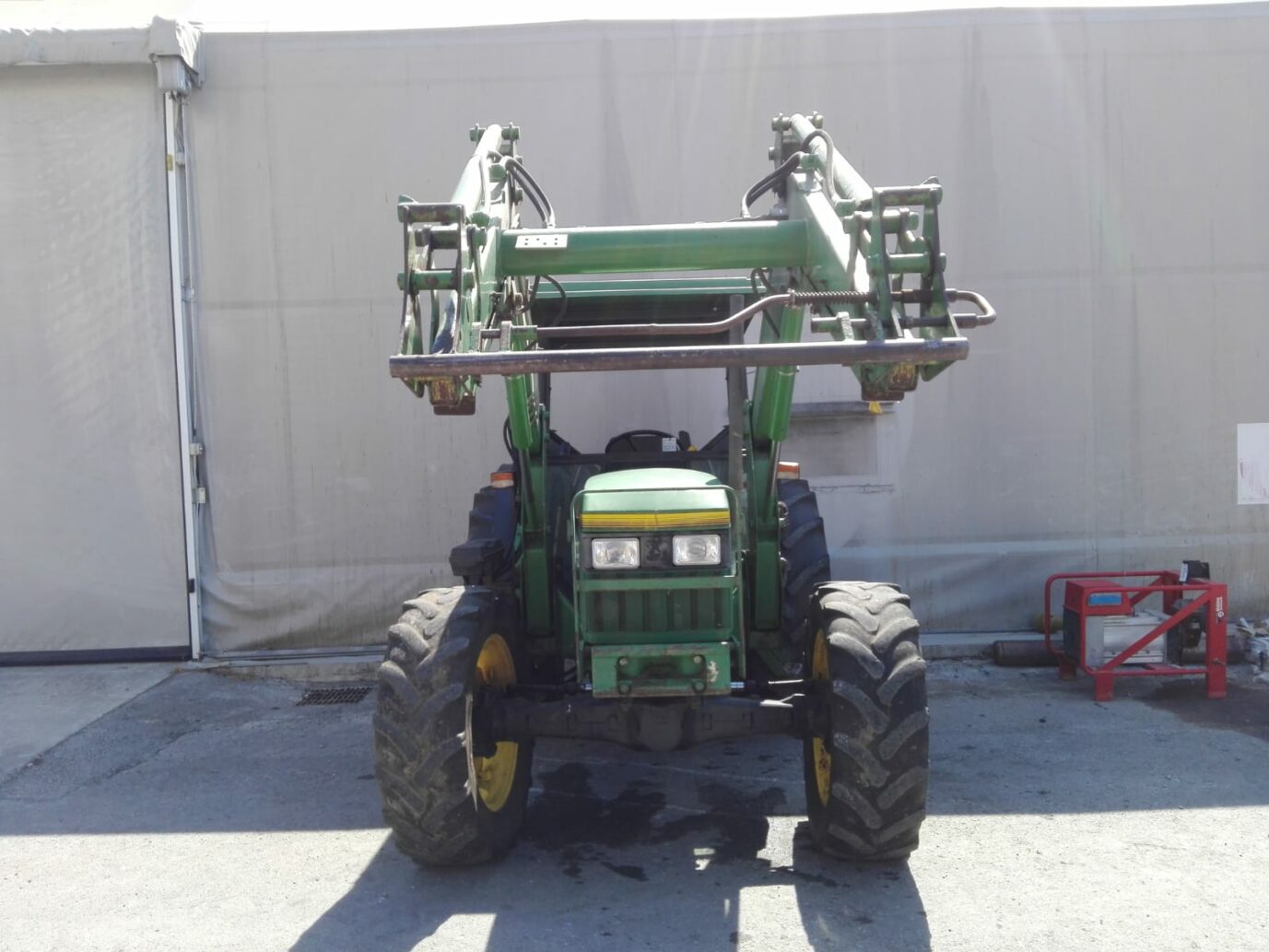 TRATTORE GOMMATO 5400 + CARICATORE JOHN DEERE (FL2494) 5 TRATTORE GOMMATO 5400 + CARICATORE JOHN DEERE (FL2494) - immagine 5