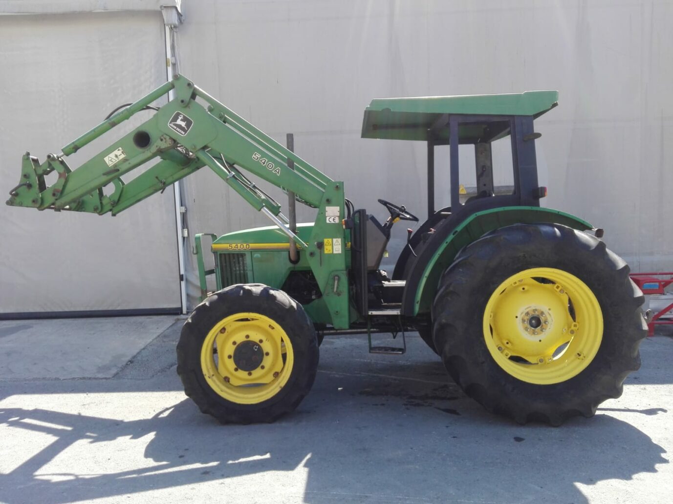 TRATTORE GOMMATO 5400 + CARICATORE JOHN DEERE (FL2494) 3 TRATTORE GOMMATO 5400 + CARICATORE JOHN DEERE (FL2494) - immagine 3
