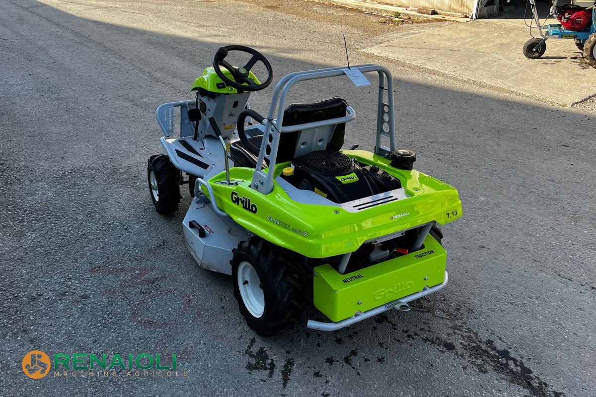 TRATTORINO TRINCIATOSAERBA CLIMBER 7.15 GRILLO (MB7733) 6 TRATTORINO TRINCIATOSAERBA CLIMBER 7.15 GRILLO (MB7733) - immagine 6