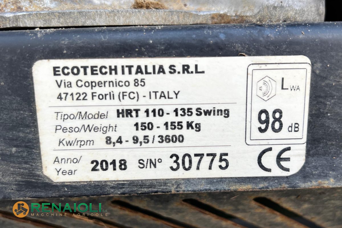 SFALCIATUTTO HAT 110 SWING ECOTECH (SR11420) 8 SFALCIATUTTO HAT 110 SWING ECOTECH (SR11420) - immagine 8