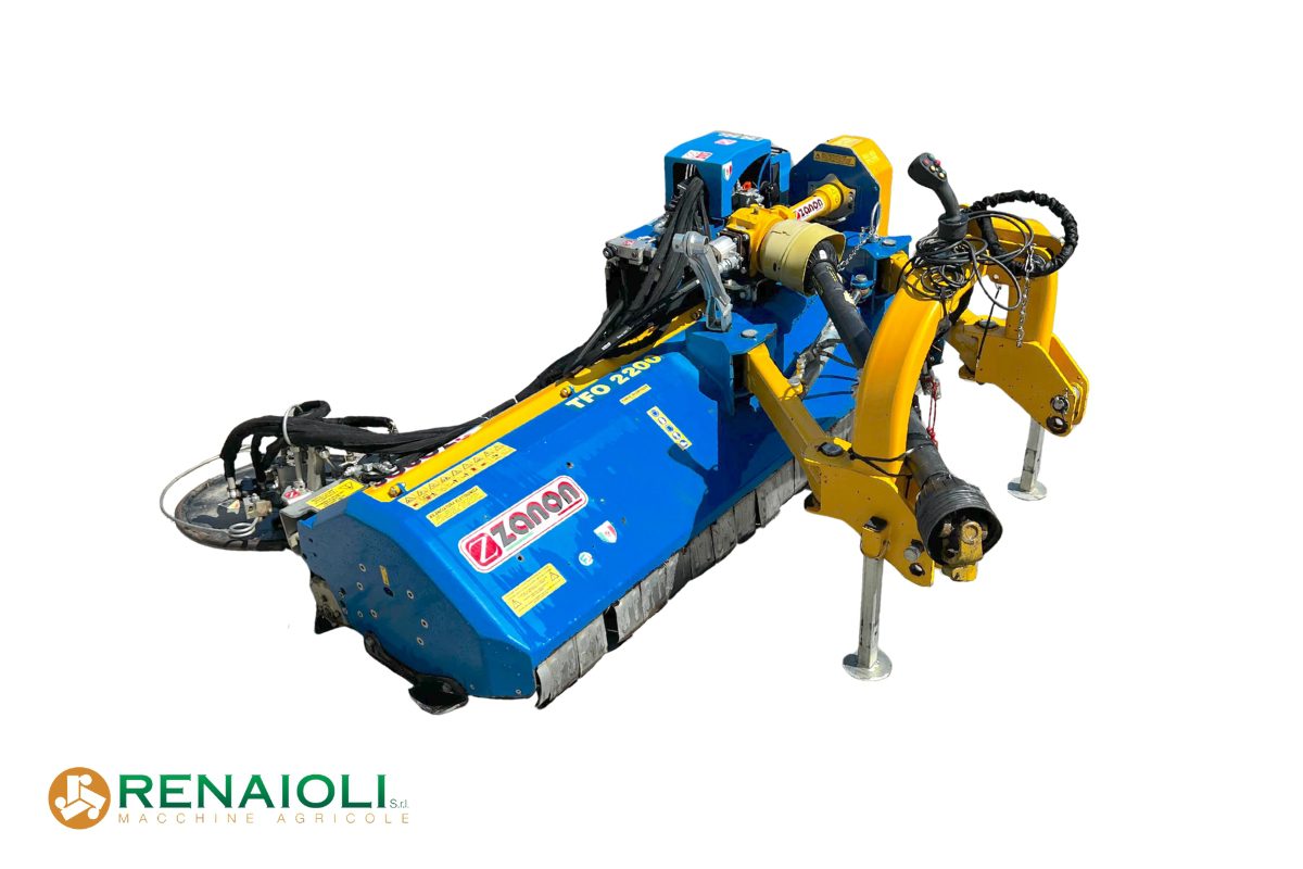 TRINCIA SPOSTABILE TFO 2200 + TESTATA INTERFILARE IT-PRO/TFA (LAME) DIAM. 70 CM ZANON (BO10809)