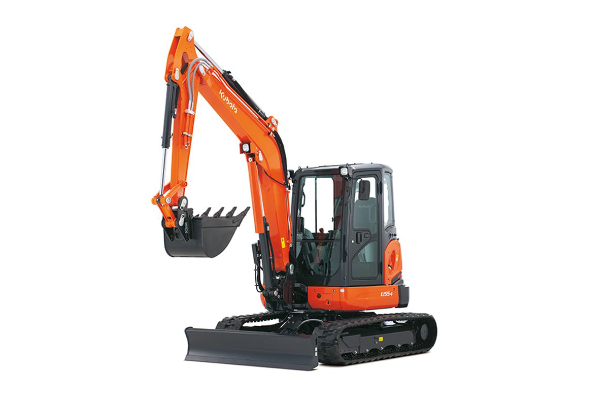 MINIESCAVATORE U55-4 KGLS2 AT VERSIONE LUSSO KUBOTA 1 MINIESCAVATORE U55-4 KGLS2 AT VERSIONE LUSSO KUBOTA