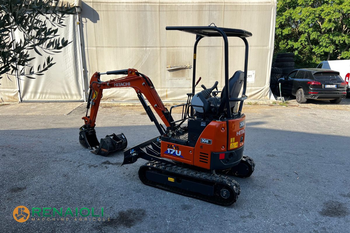 MINIESCAVATORE ZX17U-6 YSR HITACHI (NOLEGGIO) 3 MINIESCAVATORE ZX17U-6 YSR HITACHI (NOLEGGIO) - immagine 3