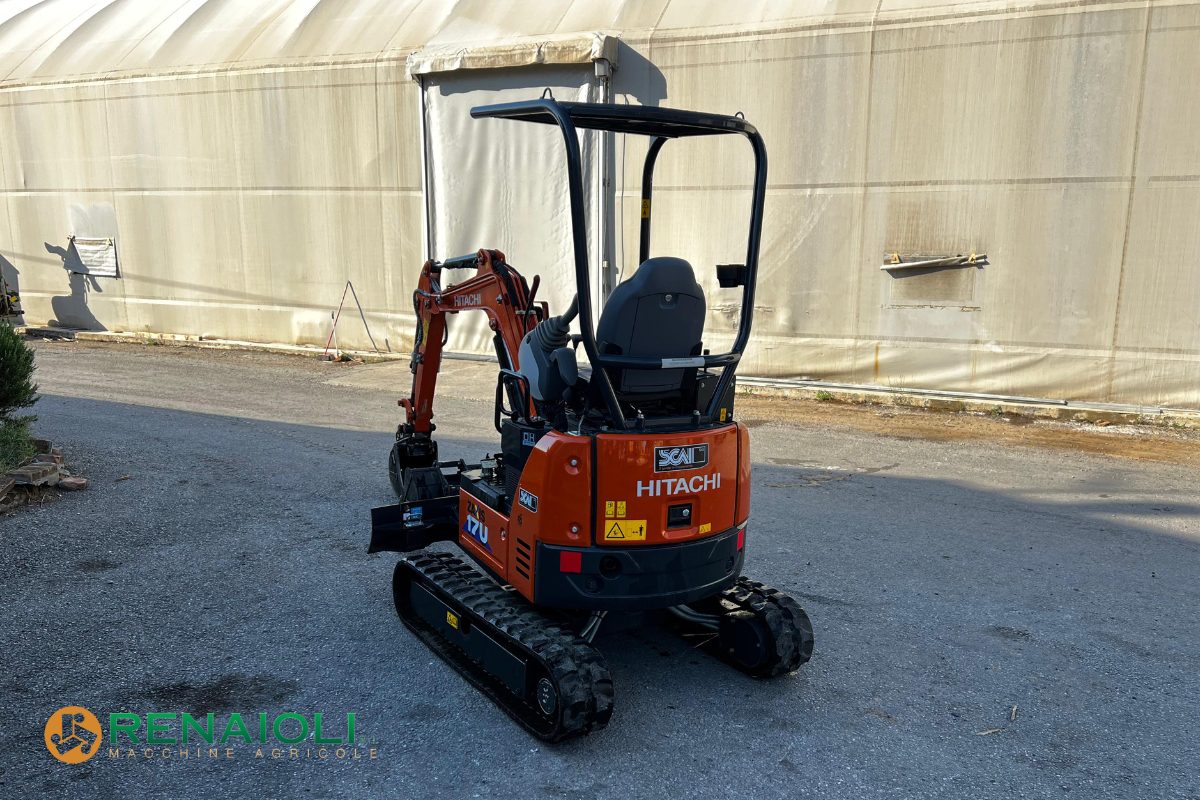 MINIESCAVATORE ZX17U-6 YSR HITACHI (NOLEGGIO) 5 MINIESCAVATORE ZX17U-6 YSR HITACHI (NOLEGGIO) - immagine 5