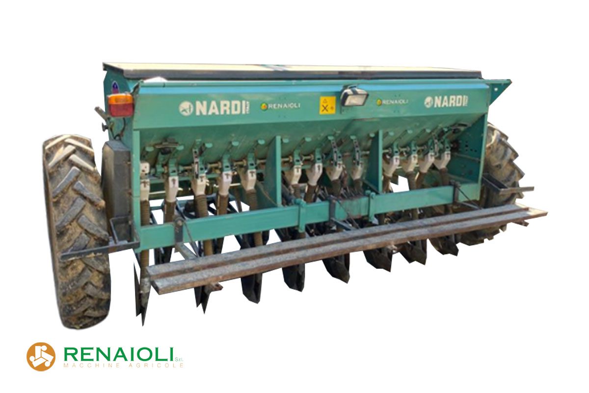 SEMINATRICE TRAINATA 250X15 TIPO GIOVE GSC 250 NARDI (VD5838) 1 SEMINATRICE TRAINATA 250X15 TIPO GIOVE GSC 250 NARDI (VD5838)