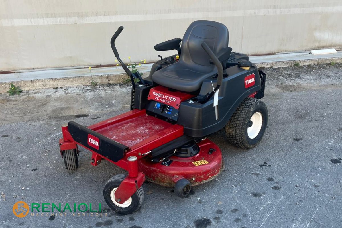 TRATTORINO RASAERBA TIMECUTTER Z5 4200 T TORO (ME11677) 3 TRATTORINO RASAERBA TIMECUTTER Z5 4200 T TORO (ME11677) - immagine 3