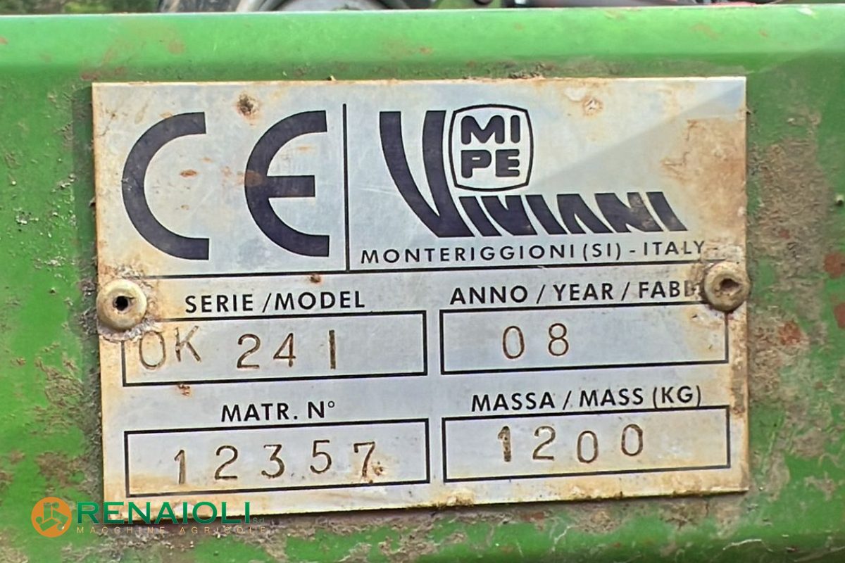 ERPICE A DISCHI 24X61 SERIE OK VIVIANI (SR10739) 8 ERPICE A DISCHI 24X61 SERIE OK VIVIANI (SR10739) - immagine 8